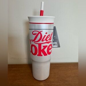 New Owala Diet Coke 24 Oz Cup Grey Tumbler